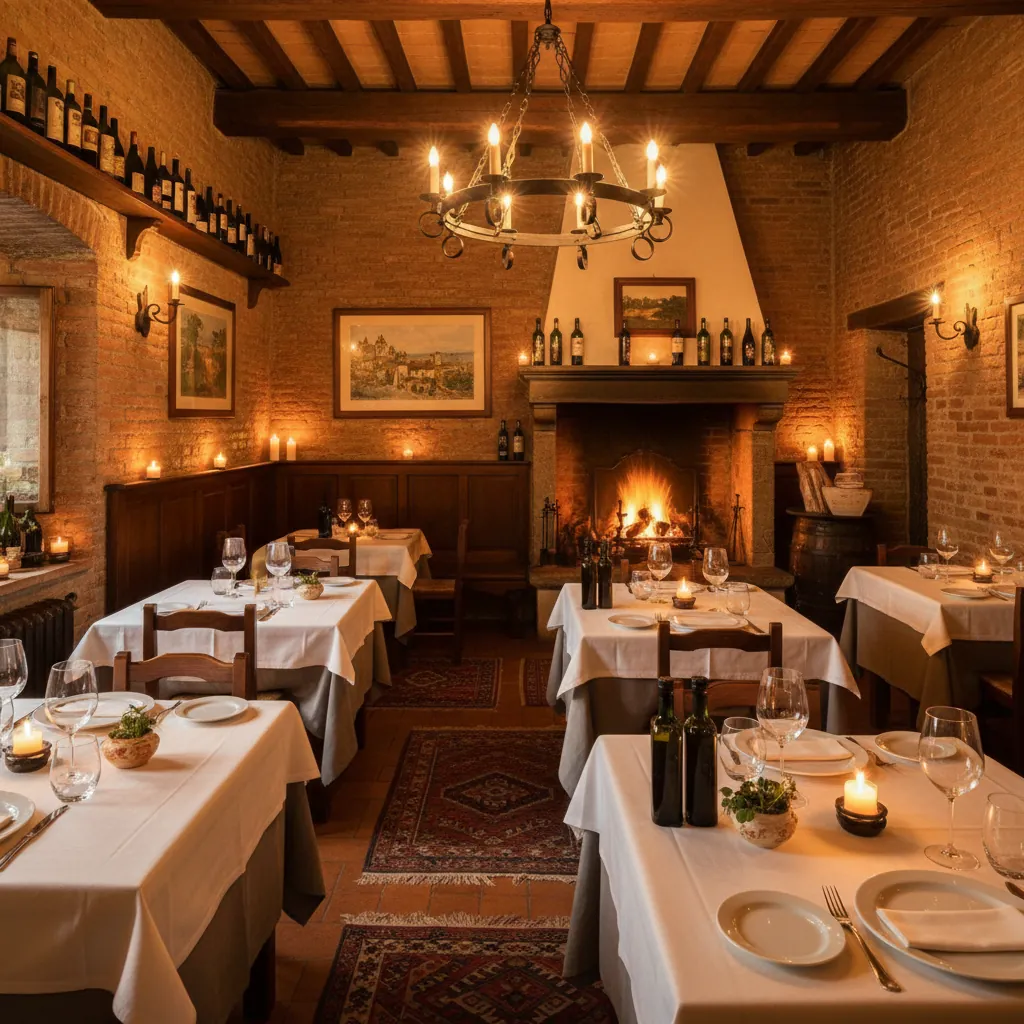 Sfeervolle interieur van La Piazza Bodegraven